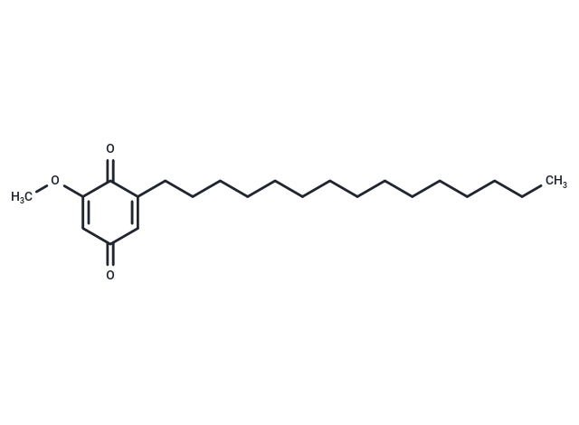 2-Methoxy-6-pentadecyl-1,4-benzoquinone Chemical Structure