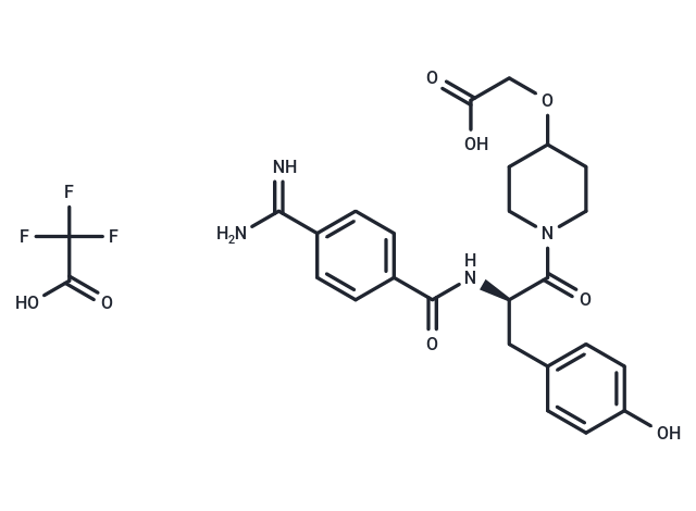 Lamifiban trifluoroacetate Chemical Structure