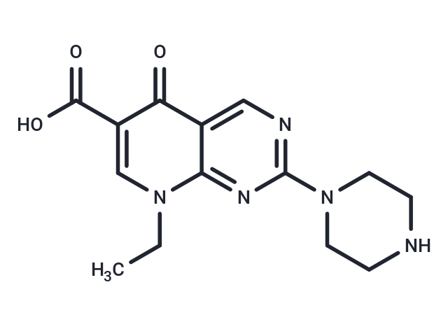 Pipemidic acid Chemical Structure