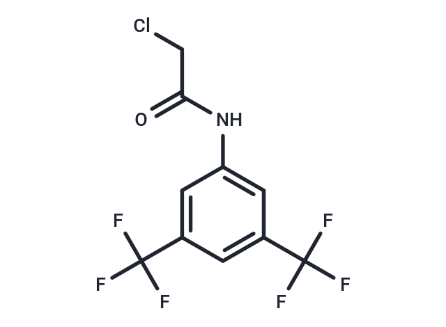 N-Chloroacetyl-3,5-bis(trifluoromethyl)aniline Chemical Structure