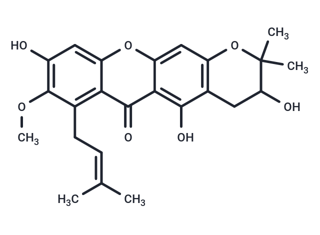 Mangostanol Chemical Structure
