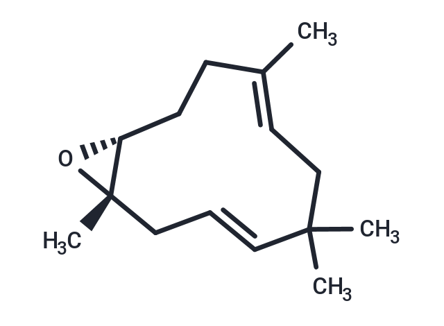 Humulene epoxide II Chemical Structure