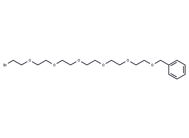 Benzyl-PEG6-bromide Chemical Structure