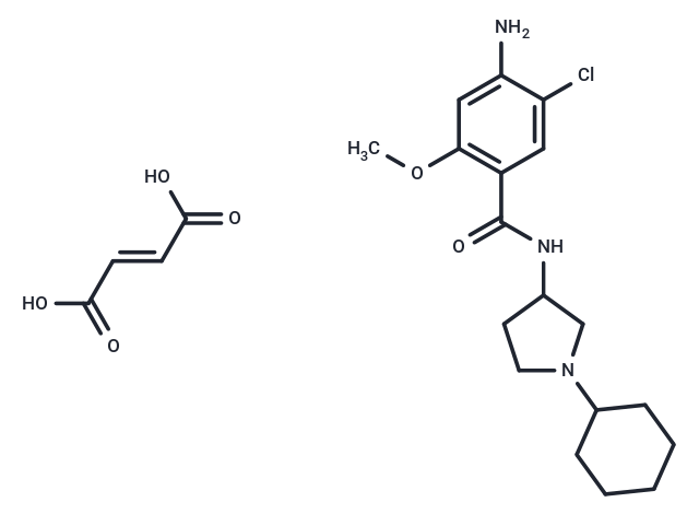 AHR-5859 fumarate Chemical Structure