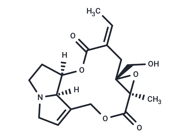 Erucifoline Chemical Structure