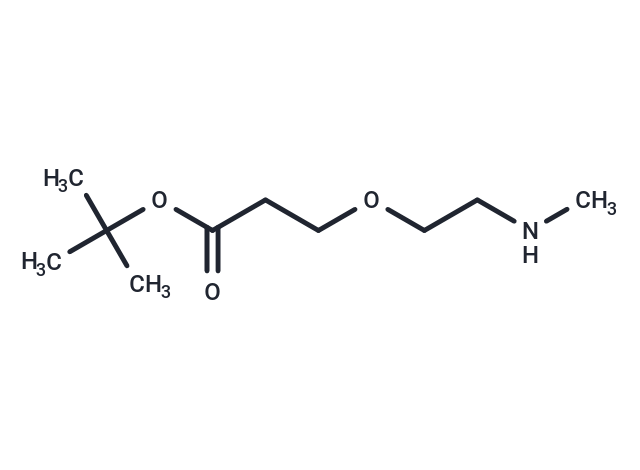 Methylamino-PEG1-Boc Chemical Structure