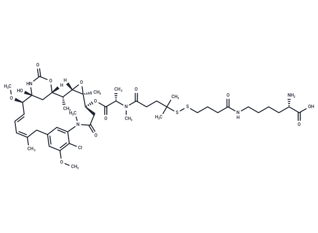 Lys-Nε-SPDB-DM4 Chemical Structure
