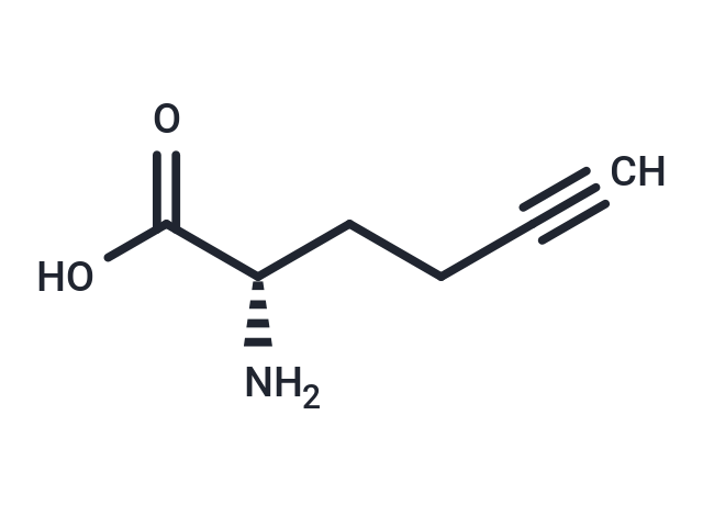 L-Homopropargylglycine Chemical Structure