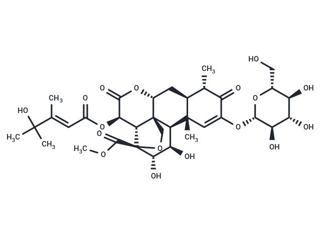 Yadanzioside C Chemical Structure