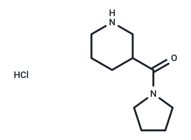 3-Piperidinyl(1-pyrrolidinyl)methanone hydrochloride Chemical Structure