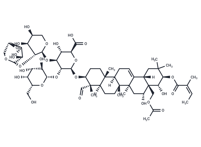 Theasaponin E2 Chemical Structure