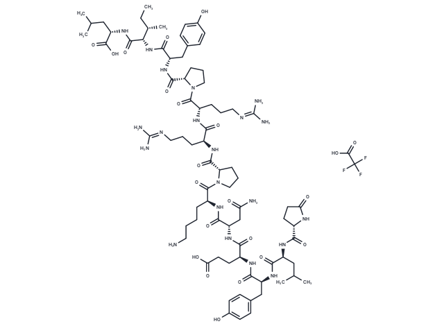 NEUROTENSIN TFA (39379-15-2 free base) Chemical Structure