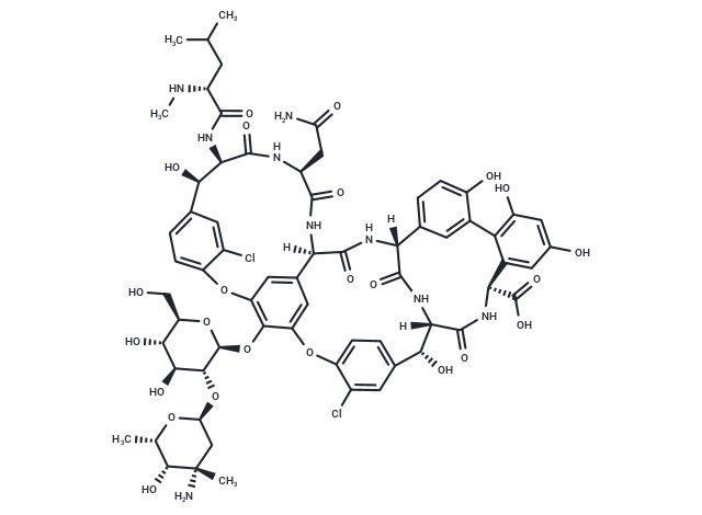 TargetMol Chemical Structure Vancomycin
