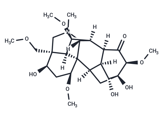 16-Epipyromesaconitine Chemical Structure