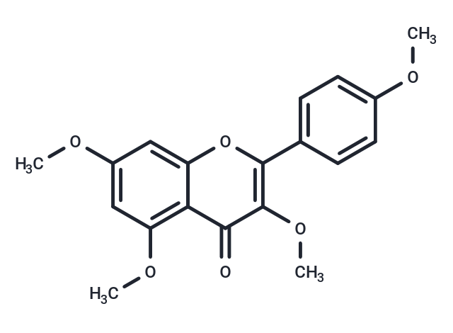 Tetramethylkaempferol Chemical Structure