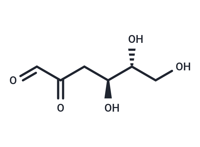 3-Deoxyglucosone Chemical Structure