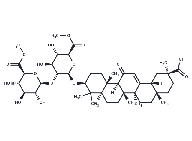 Glycyrrhizin-6′,6′′-dimethylester Chemical Structure