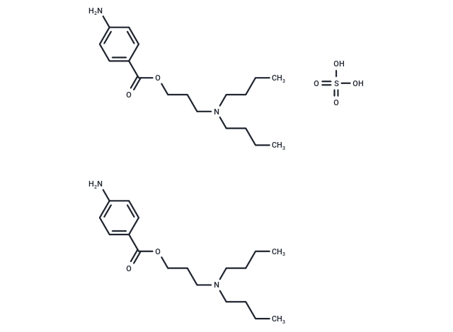 Butacaine sulfate Chemical Structure