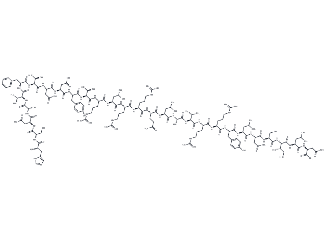 HSDAVFTDNYTRLRRQLAVRRYLNSILN-NH2 Chemical Structure