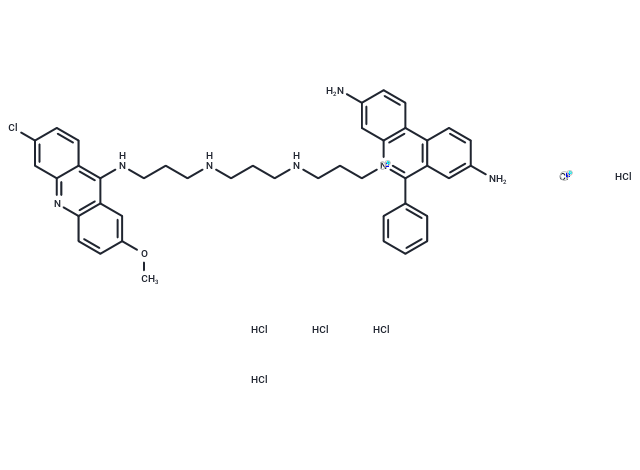 Acridine ethidium heterodimer Chemical Structure