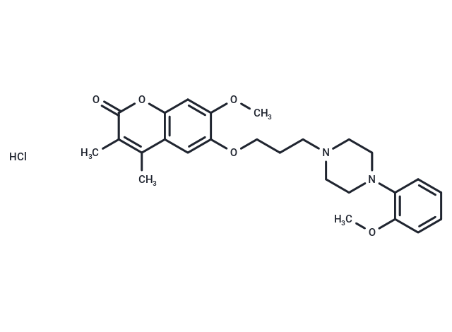 Ensaculin HCl Chemical Structure