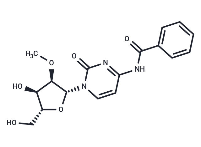 N4-benzoyl-2’-O-methylcytidine Chemical Structure