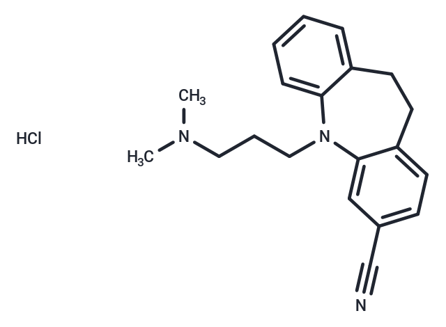 Cianopramine hydrochloride Chemical Structure