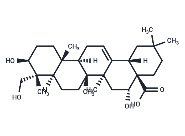 Caulophyllogenin Chemical Structure