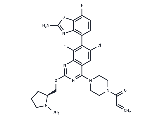 KRAS G12C inhibitor 24 Chemical Structure