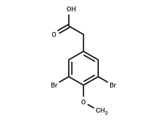 TargetMol Chemical Structure 2-(3,5-dibromo-4-methoxyphenyl)acetic acid
