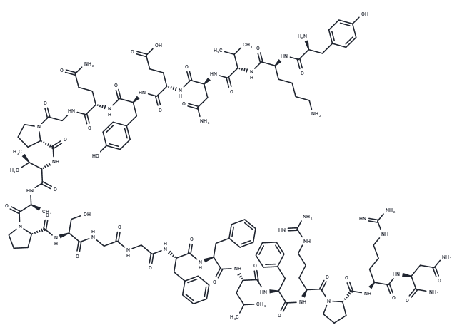 Neuromedin U, rat Chemical Structure