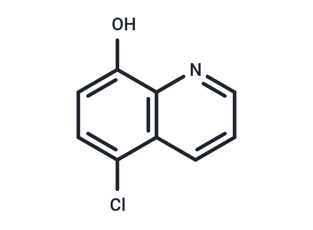 Cloxiquine Chemical Structure