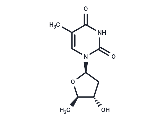 5-deoxy Thymidine Chemical Structure