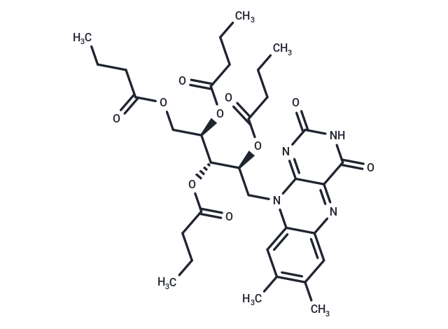 Riboflavin Tetrabutyrate Chemical Structure