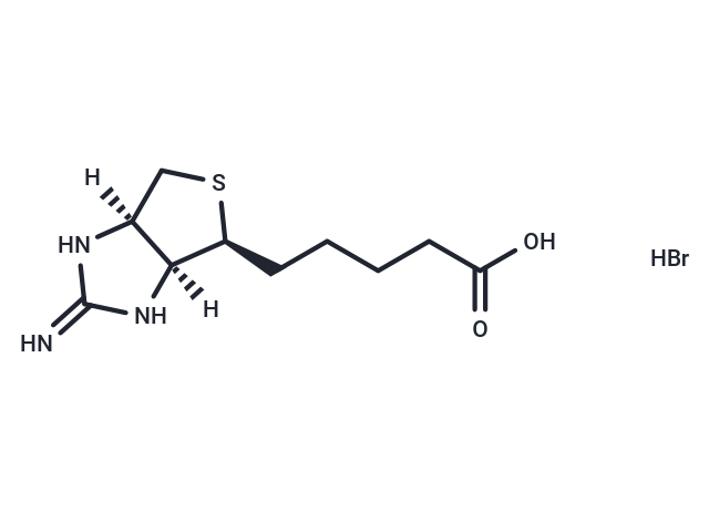 2-Iminobiotin hydrobromide Chemical Structure