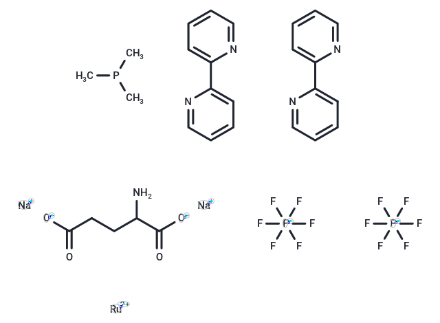 RuBi-Glutamate Chemical Structure