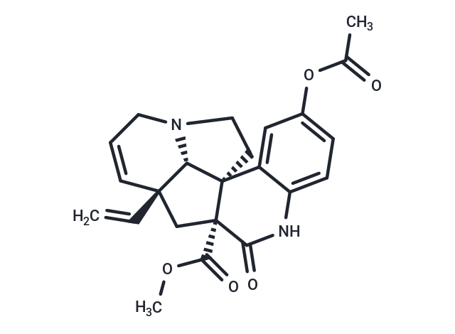 10-Acetoxyscandine Chemical Structure