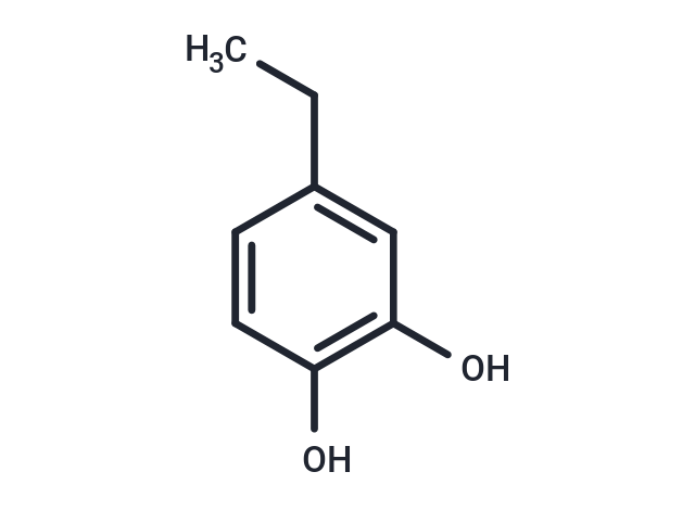 4-Ethylcatechol Chemical Structure