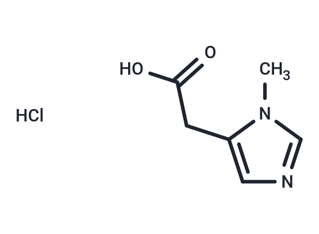 Pi-Methylimidazoleacetic acid hydrochloride Chemical Structure