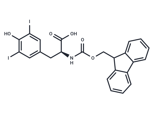 Fmoc-Tyr(3,5-I2)-OH Chemical Structure
