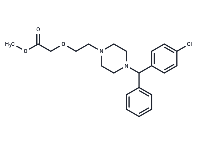 Cetirizine methyl ester Chemical Structure