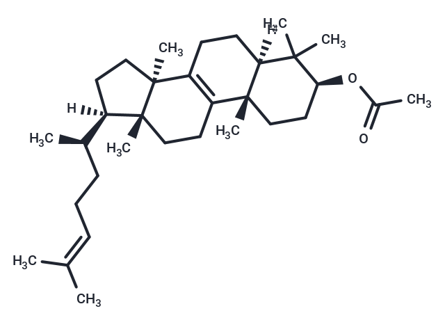 Lanosteryl acetate Chemical Structure