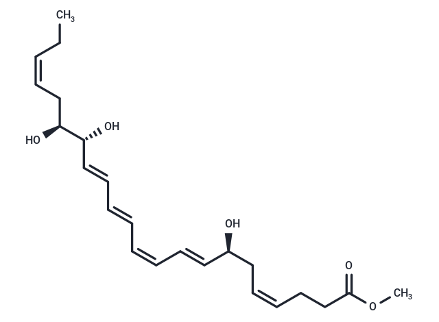 Resolvin D2 methyl ester Chemical Structure