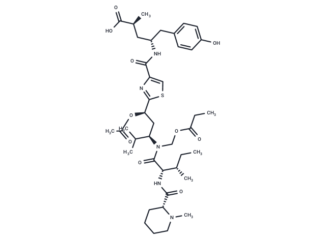 Tubulysin C Chemical Structure