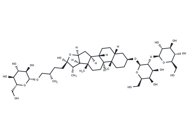 Timosaponin BII Chemical Structure