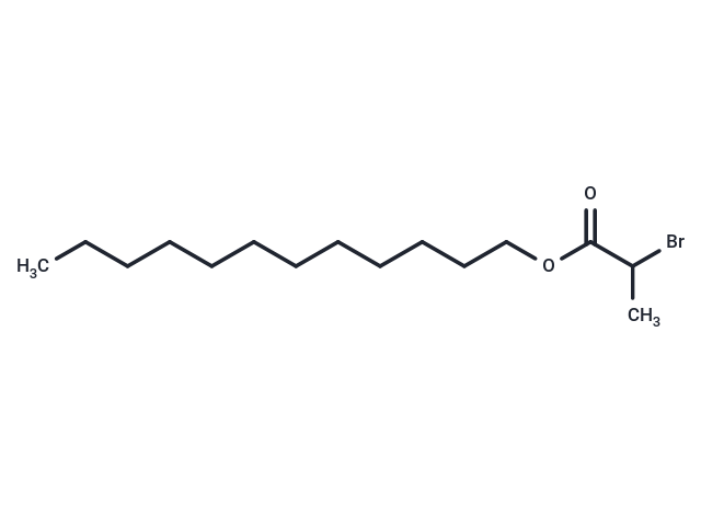 Dodecyl 2-bromo-propionate Chemical Structure