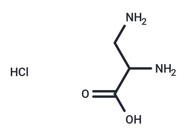 TargetMol Chemical Structure 2,3-Diaminopropanoic acid hydrochloride