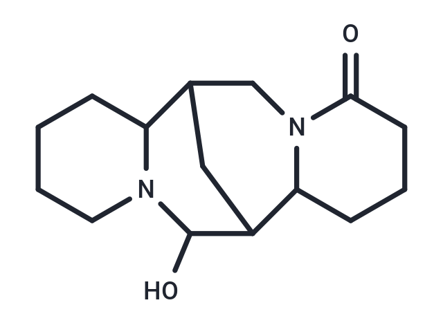 Lupanine, 17-hydroxy- Chemical Structure