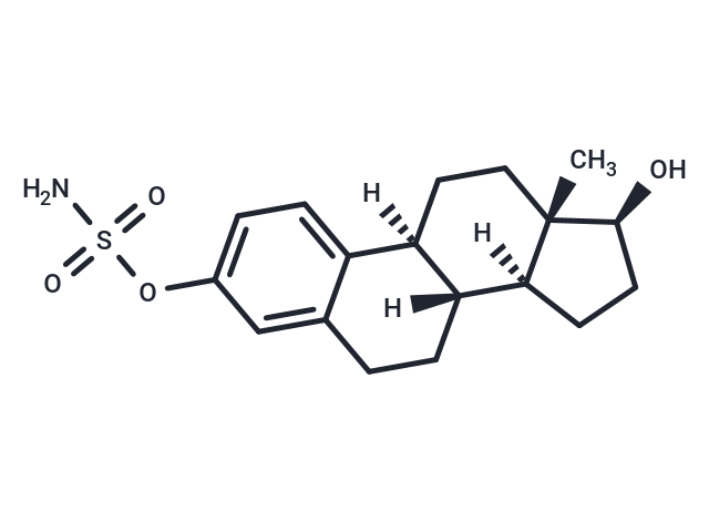 Estradiol 3-sulfamate Chemical Structure