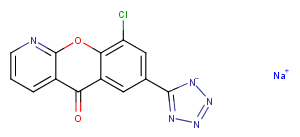 Traxanox sodium Chemical Structure